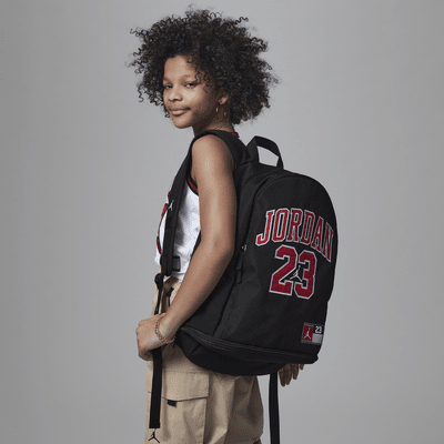 Jordan ジョーダン ジャージー バックパック リュック(27L) 黒/赤 Jordan Brand（NIKE） - Jordan ジョーダン ジャージー バック
